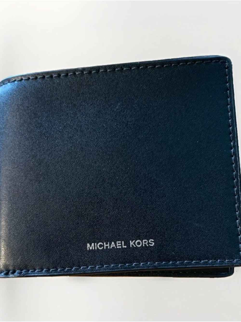 Michael Kors Fine Men's Black High Quality Leather Bifold Wallet